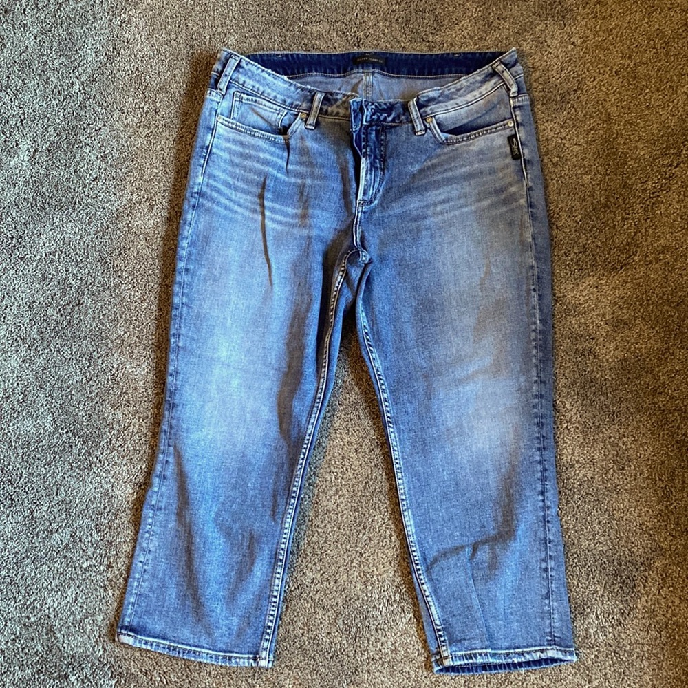 Silver Jeans- Capri SZ 14/L22.5